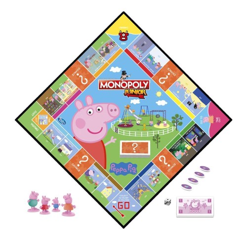 Hasbro Monopoly Junior Peppa Pig F1656 5010993838400