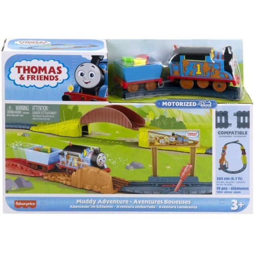 Mattel Τόμας Το Τρενάκι - Περιπέτειες Του Τόμας Και Των Φίλων Του Muddy Adventure HGY78 / HHV98 194735077144