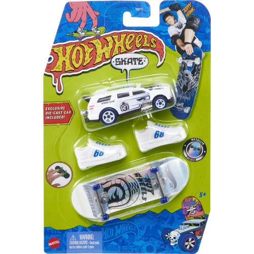Mattel Hot Wheels Skate, Παπούτσια Και Αυτοκινητάκι HW Skates Board With Nitro Tailgater  Tony Hawk HGT71 / HGT77 194735057658