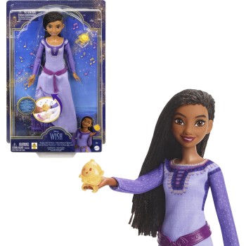 Mattel Disney Wish Κούκλα Asha Of Rosas Που Τραγουδάει Αγγλικά HPX26 194735169979