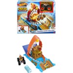 Mattel Hot Wheels Monster Trucks Tiger Shark Hw Monster Trucks Race Challenge Playset HNB87 / HTP17 194735195435