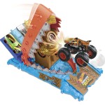 Mattel Hot Wheels Monster Trucks Tiger Shark Hw Monster Trucks Race Challenge Playset HNB87 / HTP17 194735195435