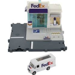 Mattel Σετάκια Mbx Action Drivers Fedex Playset HJT89 / HLY62 194735122776