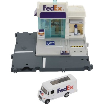 Mattel Action Drivers Fedex Playset HJT89 / HLY62 194735122776