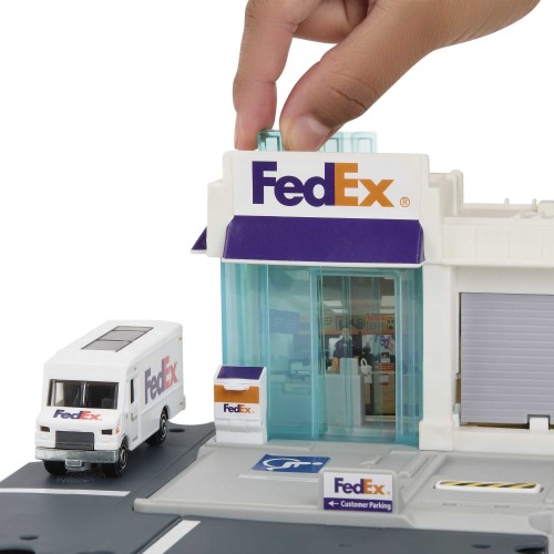Mattel Action Drivers Fedex Playset HJT89 / HLY62 194735122776