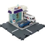 Mattel Σετάκια Mbx Action Drivers Fedex Playset HJT89 / HLY62 194735122776