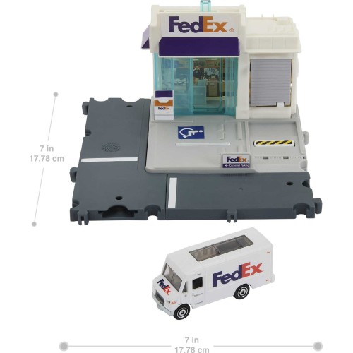 Mattel Action Drivers Fedex Playset HJT89 / HLY62 194735122776