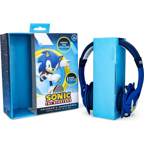 otl technologies Sh1179 Sonic The Hedgehog Kids Wired Headphones - Blue  5055371628372