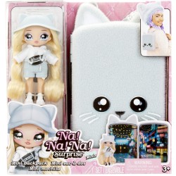 MGA Entertainment Na! Na! Na! Surprise Mini Backpack Playset- Kitty 592341EUC 035051592341