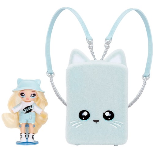 MGA Entertainment Na! Na! Na! Surprise Mini Backpack Playset- Kitty 592341EUC 035051592341
