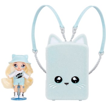 MGA Entertainment Na! Na! Na! Surprise Mini Backpack Playset- Kitty 592341EUC 035051592341