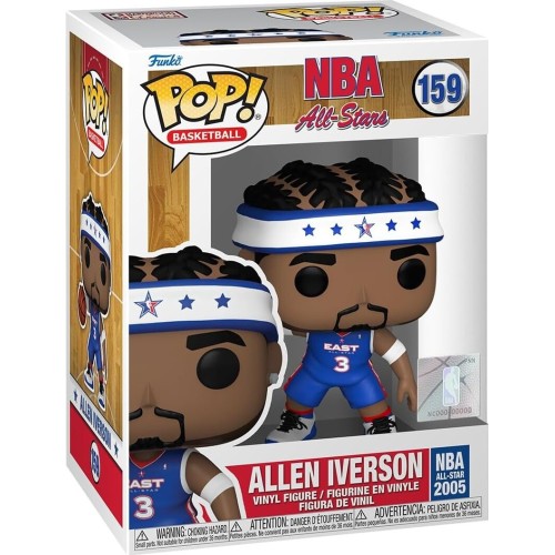 Funko Pop! Basketball: NBA All Stars - Allen Iverson (2005) 159 Vinyl Figure 67489 889698674898
