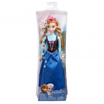 Mattel Disney Frozen Πριγκίπισσα Άννα - Λαμπερές Εμφανίσεις CFB81 887961053951