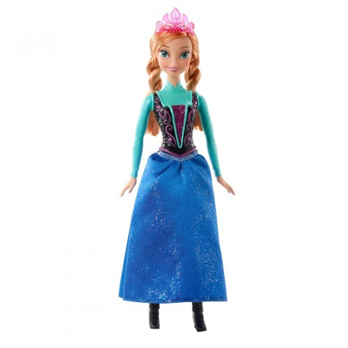 Mattel Disney Frozen Πριγκίπισσα Άννα - Λαμπερές Εμφανίσεις CFB81 887961053951