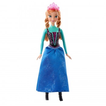 Mattel Disney Frozen Πριγκίπισσα Άννα - Λαμπερές Εμφανίσεις CFB81 887961053951