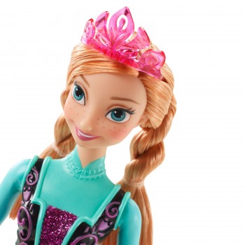 Mattel Disney Frozen Πριγκίπισσα Άννα - Λαμπερές Εμφανίσεις CFB81 887961053951