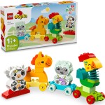 LEGO DUPLO My First Animal Train, Nature Themed Toy 10412 5702017567396