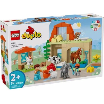 LEGO DUPLO Town Φροντίζοντας Ζώα Στη Φάρμα 10416 5702017583266