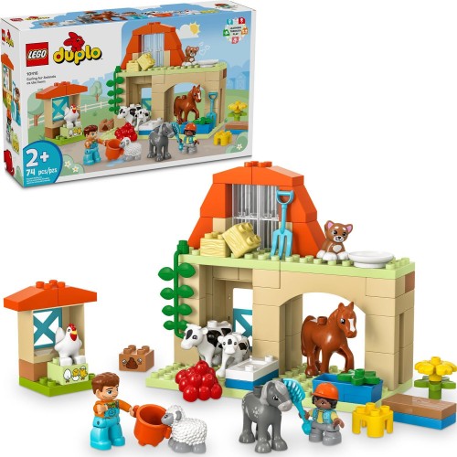 LEGO DUPLO Town Φροντίζοντας Ζώα Στη Φάρμα 10416 5702017583266