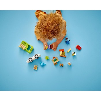 LEGO duplo φροντίζοντας μέλισσες & κυψέλες 10419 5702017567457