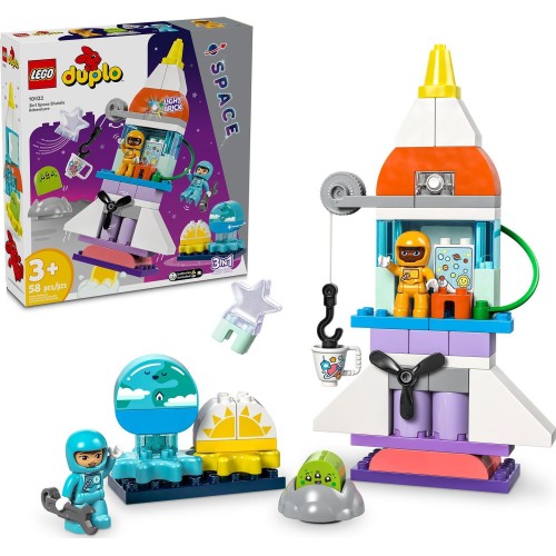 LEGO DUPLO 3Σε1 Περιπέτεια Με Διαστημικό Λεωφορείο 10422 5702017583778
