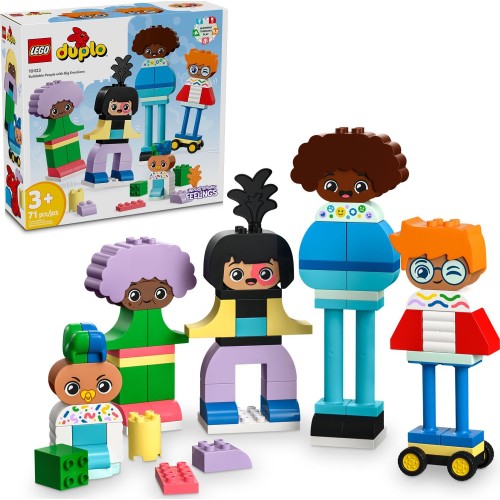 LEGO DUPLO Town Κατασκευάσιμα Άτομα Με Μεγάλα Συναισθήματα 10423 5702017583785