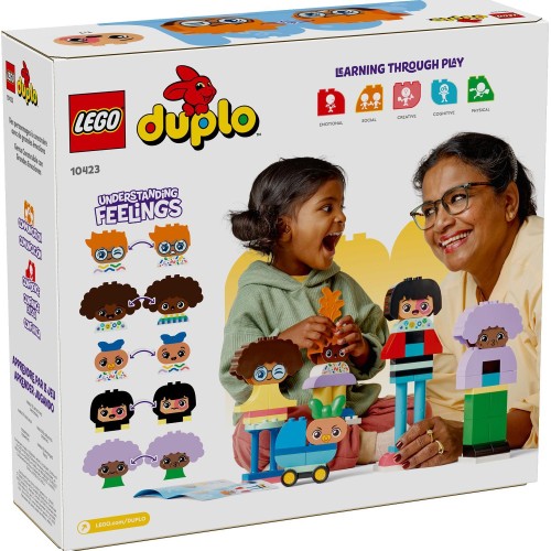 LEGO DUPLO Town Κατασκευάσιμα Άτομα Με Μεγάλα Συναισθήματα 10423 5702017583785