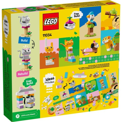 LEGO classic δημιουργικά κατοικίδια 11034 5702017582511