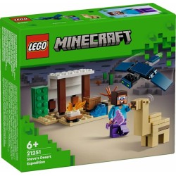 LEGO minecraft αποστολή του στιβ στην έρημο 21251 5702017583273