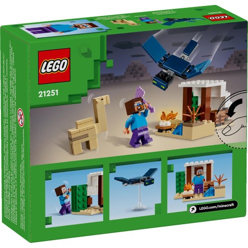 LEGO Minecraft steves desert expedition 21251 5702017583273