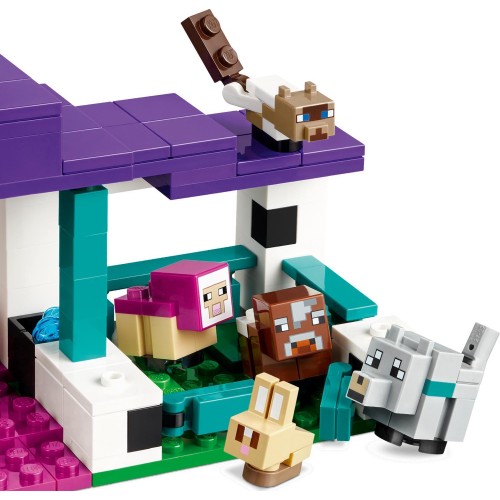 LEGO minecraft το καταφύγιο των ζώων 21253 5702017583297