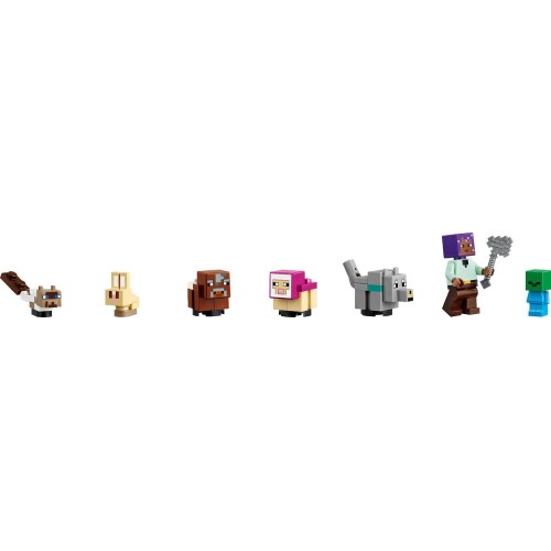 LEGO minecraft το καταφύγιο των ζώων 21253 5702017583297