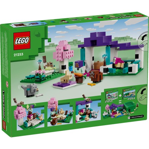 LEGO minecraft το καταφύγιο των ζώων 21253 5702017583297