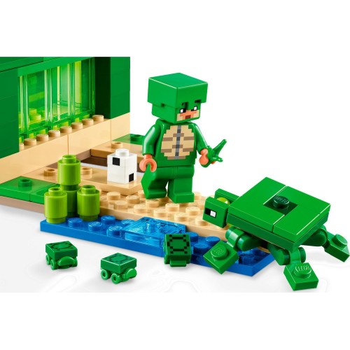 LEGO minecraft το παραθαλάσσιο σπίτι-χελώνα 21254 5702017583303