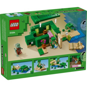 LEGO Minecraft the turtle beach house 21254 5702017583303