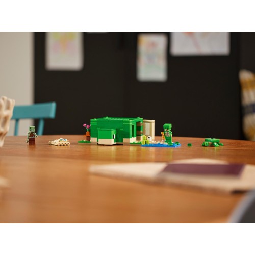 LEGO Minecraft the turtle beach house 21254 5702017583303