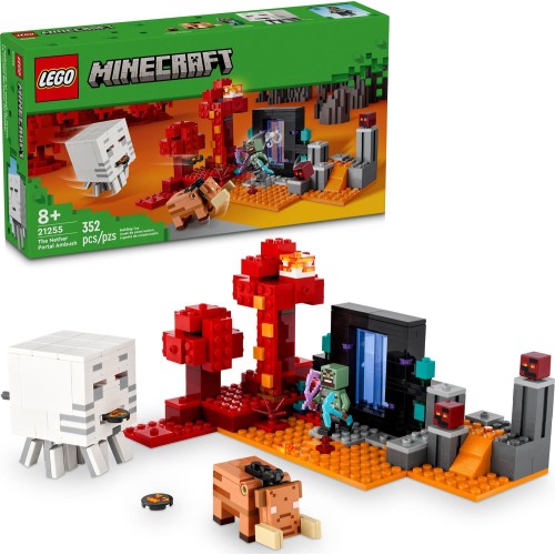 LEGO minecraft η ενέδρα στην πύλη προς τα έγκατα 21255 5702017583310
