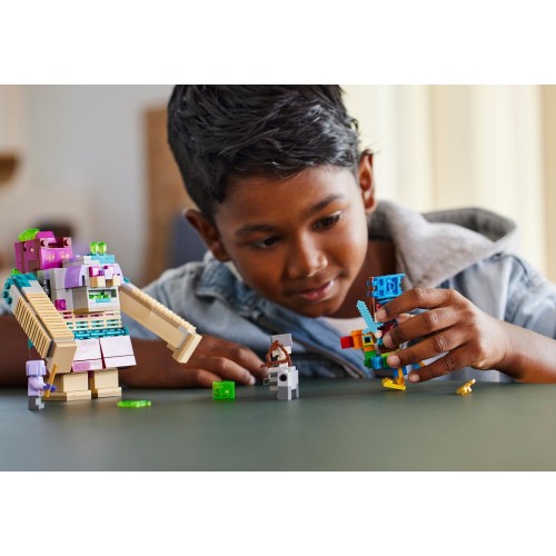 LEGO minecraft η αναμέτρηση του αδηφάγου 21257 5702017583334
