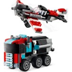 LEGO creator φορτηγό με επίπεδη καρότσα ελικόπτερο 31146 5702017567402
