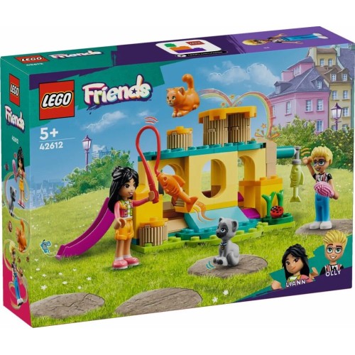 LEGO friends περιπέτεια στον παιχνιδότοπο για γάτες 42612 5702017589329