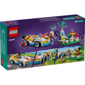 LEGO friends ηλεκτρικό αυτοκίνητο και φορτιστής 42609 5702017589305