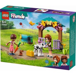 LEGO friends στάβλος για το μοσχαράκι της ότομ 42607 5702017589299