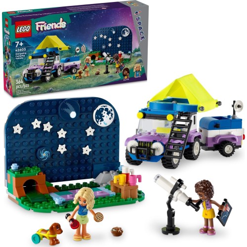 LEGO friends όχημα για κάμπινγκ και παρατήρηση άστρων 42603 5702017585192