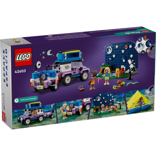 LEGO friends όχημα για κάμπινγκ και παρατήρηση άστρων 42603 5702017585192