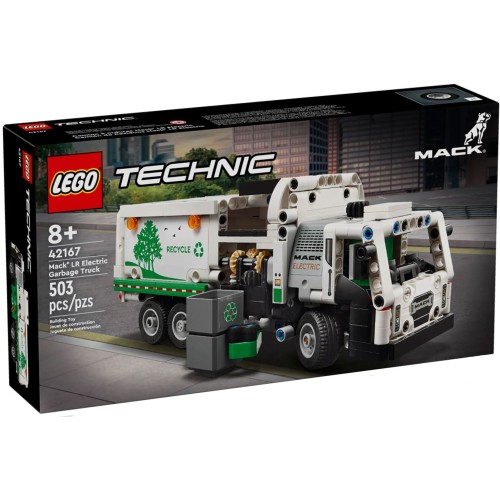 LEGO Technic mack lr electric garbage truck 42167 5702017583525