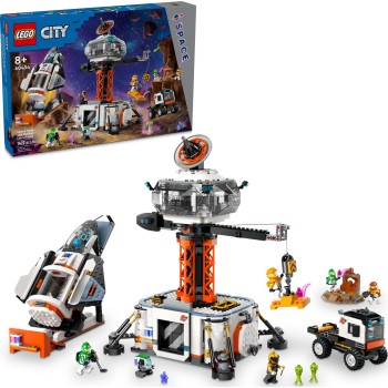 LEGO city διαστημική βάση και πλατφόρμα εκτόξευσης πυραύλων 60434 5702017587318