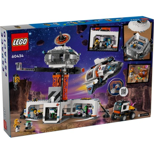 LEGO City Space Base and Rocket Launchpad 60434 5702017587318