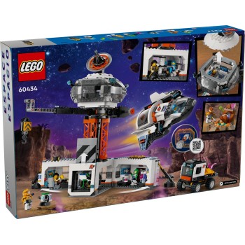 LEGO city διαστημική βάση και πλατφόρμα εκτόξευσης πυραύλων 60434 5702017587318