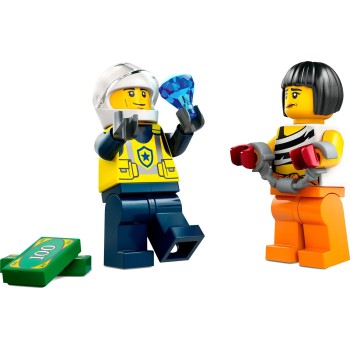 LEGO city κυνηγητό αυτοκινήτου αστυνομίας και muscle car 60415 5702017583679