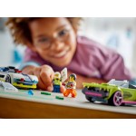 LEGO city κυνηγητό αυτοκινήτου αστυνομίας και muscle car 60415 5702017583679
